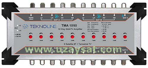 10 Girişli 10 Çıkışlı Amplifier / Amfi +20dB kazanç
